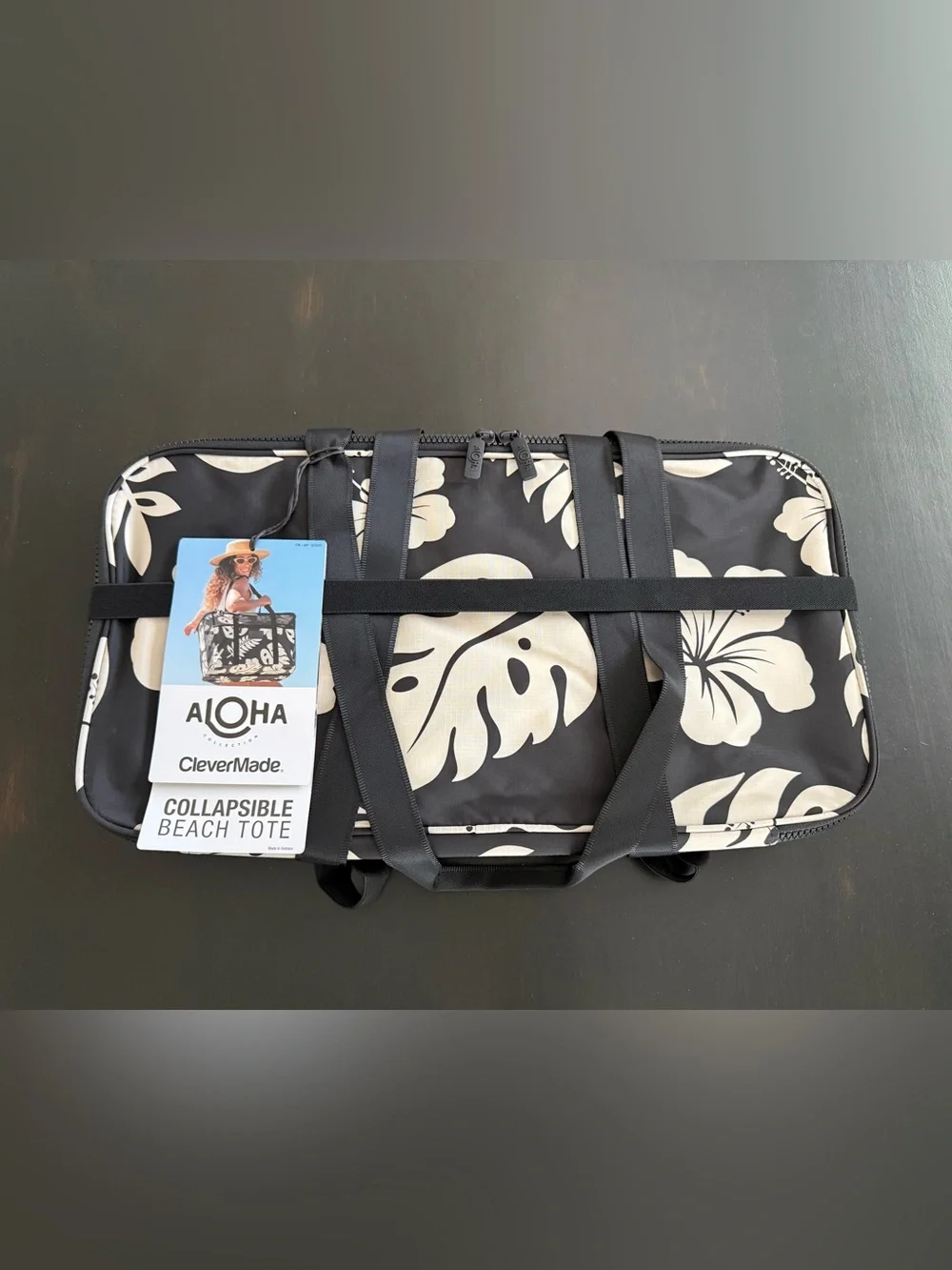 Aloha Collection x Clevermade Collapsible Beach Tote